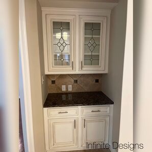 Kitchen Cabinet Painting | Custom-Built Cabinets in Richmond, TX (2)