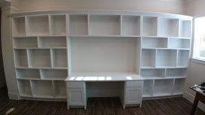 Custom Built-ins for Office & Custom Chests for kKitchen in Sienna Plantation, TX (2)