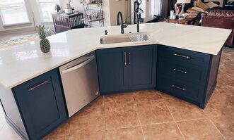 Kitchen Remodeling in Cypress, TX   Custom Cabinets & Painting (2)