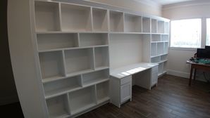 Custom Built-ins for Office & Custom Chests for kKitchen in Sienna Plantation, TX (1)