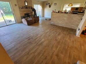 Before & After Tile Floor Installation in Cypress, TX (2)