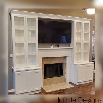 Custom cabinetry by Infinite Designs