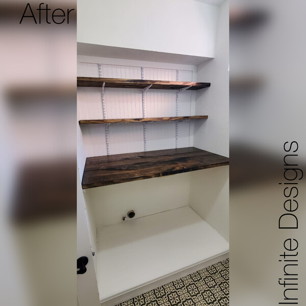 Before and After Kitchen Laundry Cabinetry in Woodlands, TX (3)