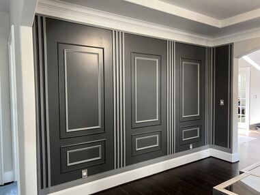 Wall Paneling & Painting in Katy, TX (1)