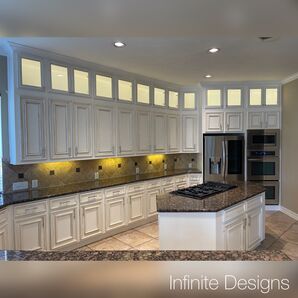 Kitchen Cabinet Painting | Custom-Built Cabinets in Richmond, TX (1)