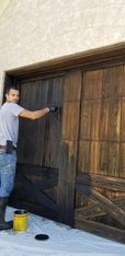 Garage Door Staining in Richmond, TX (1)